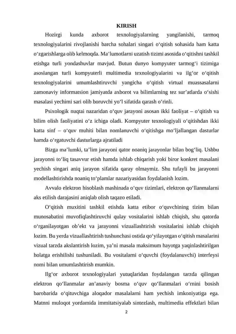 JAMIYATIMIZDA KOMPYUTER GRAFIKASINING RIVOJLANISH TARIXI 2