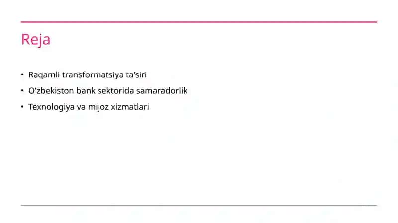 Raqamli Transformatsiya va Bank Tizimining Yangi Imkoniyatlari 2