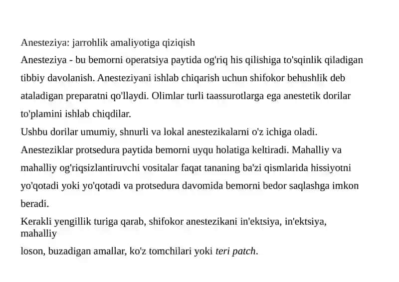 Anesteziya 2