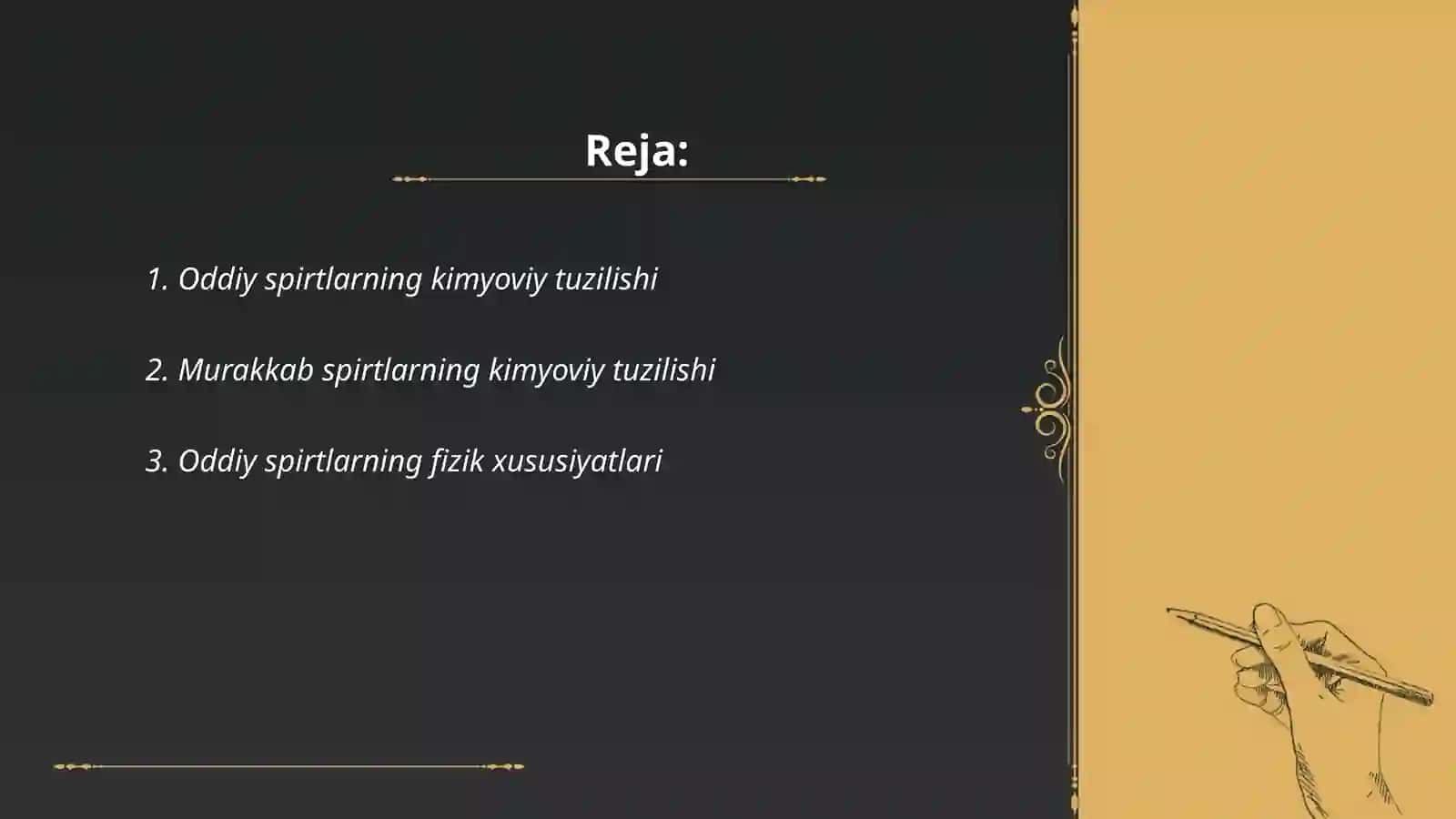 Oddiy va murakkab spirtlar 2
