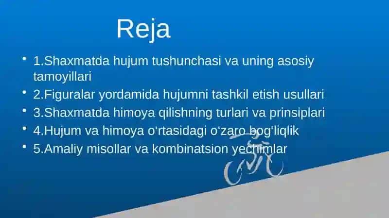 Shaxmat: hujum qilish va himoyalanish 2