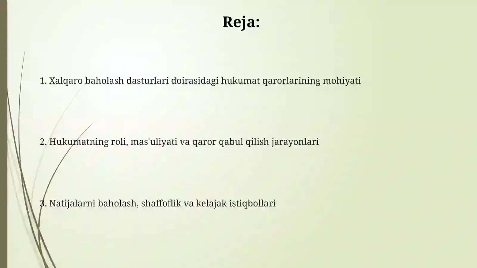 Xalqaro baholash dasturlari 2