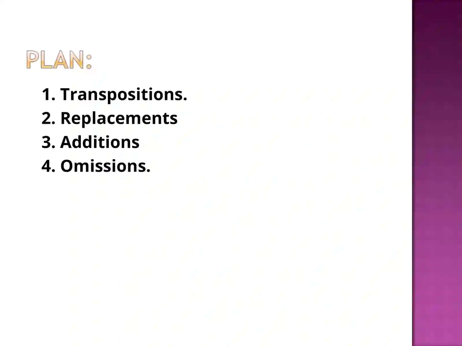 Grammatical aspects of translation 2