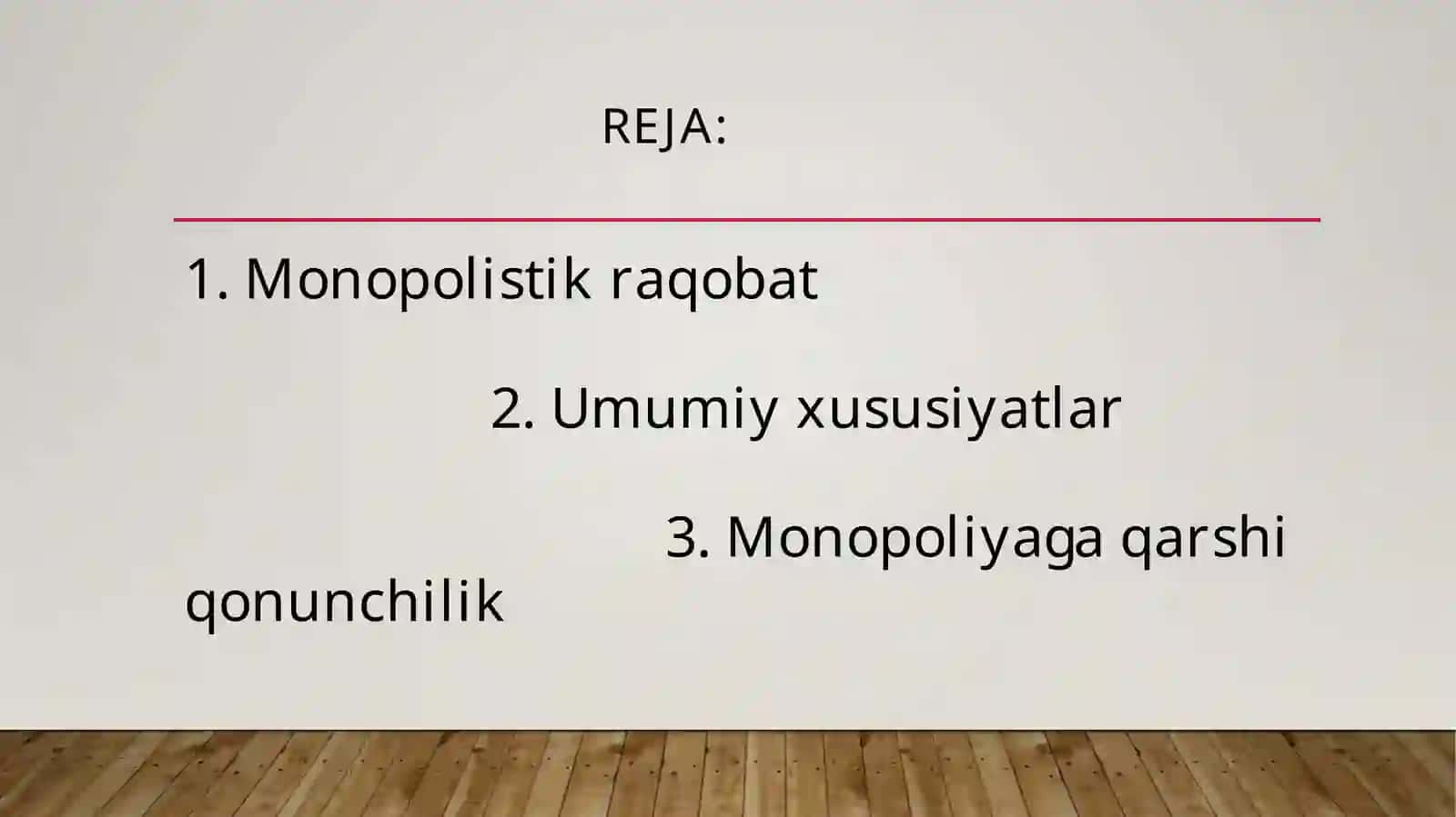 Monopolistik raqobat 2