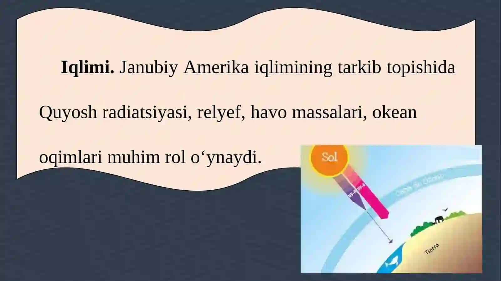Janubiy Amerika Iqlimi va ichki suvlari 2