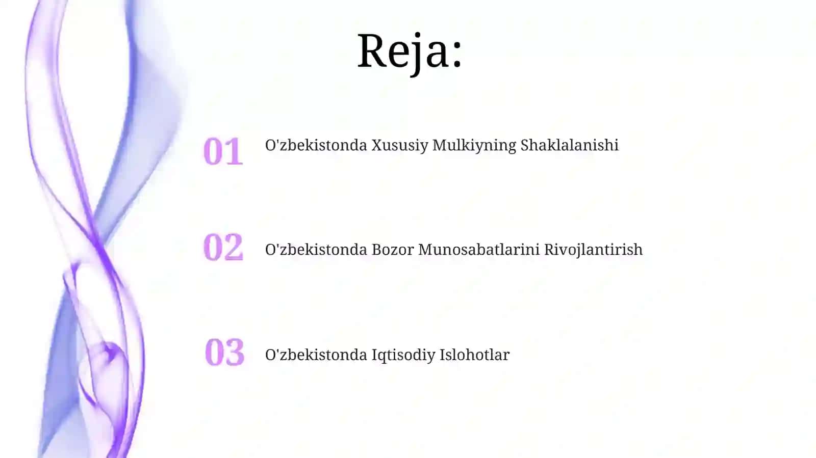O'zbekistonda Xususiy Mulkiyning Shaklalanishi 2