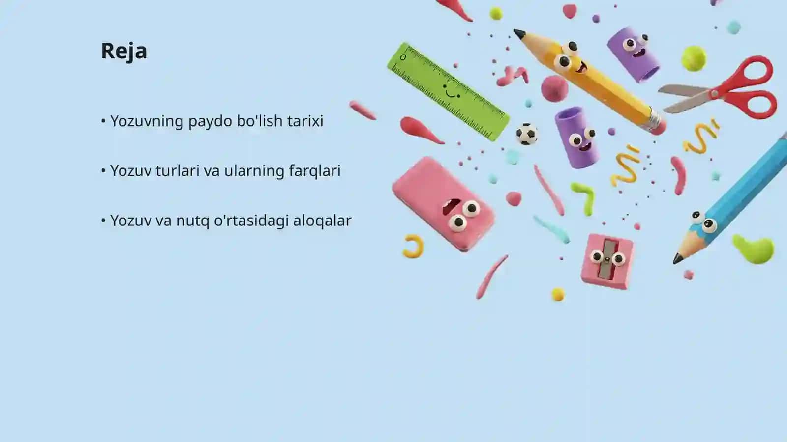 Yozuv va uning rivojlanishi 2