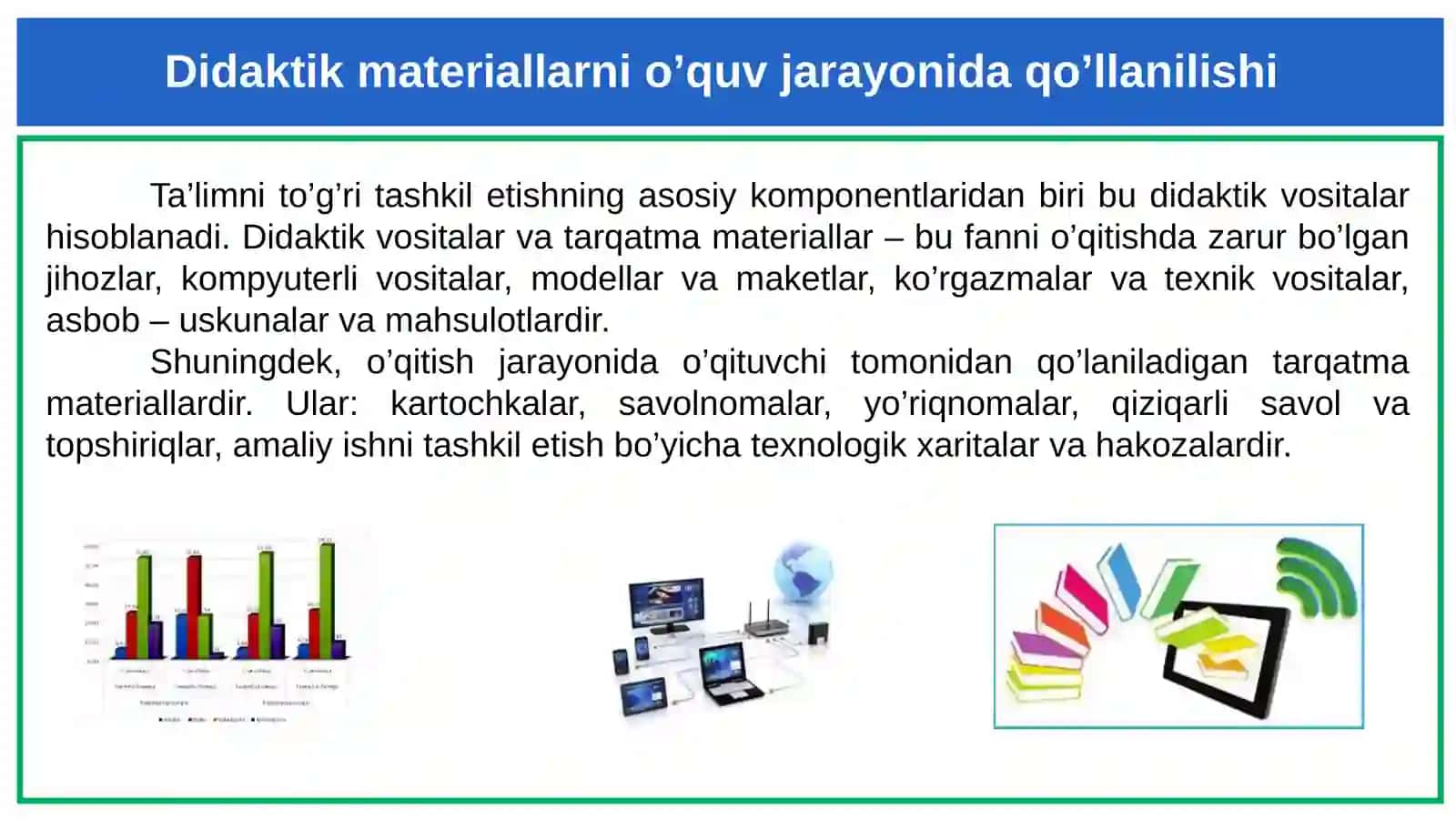 Informatika va axborot texnologiyalarini o'qitish metodikasi 2