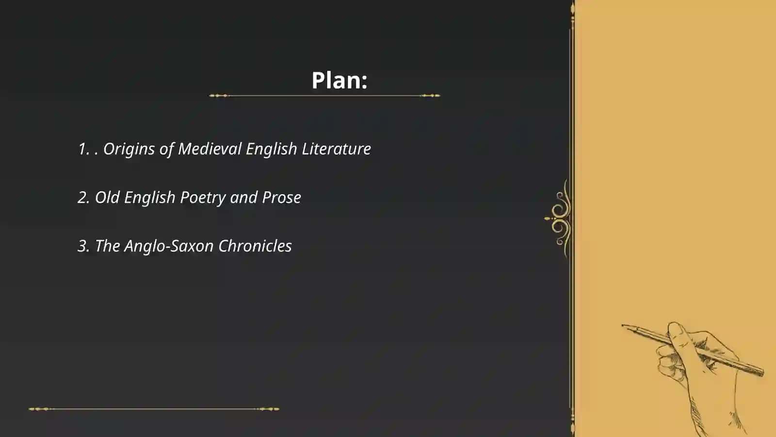 Medieval English Literature 2
