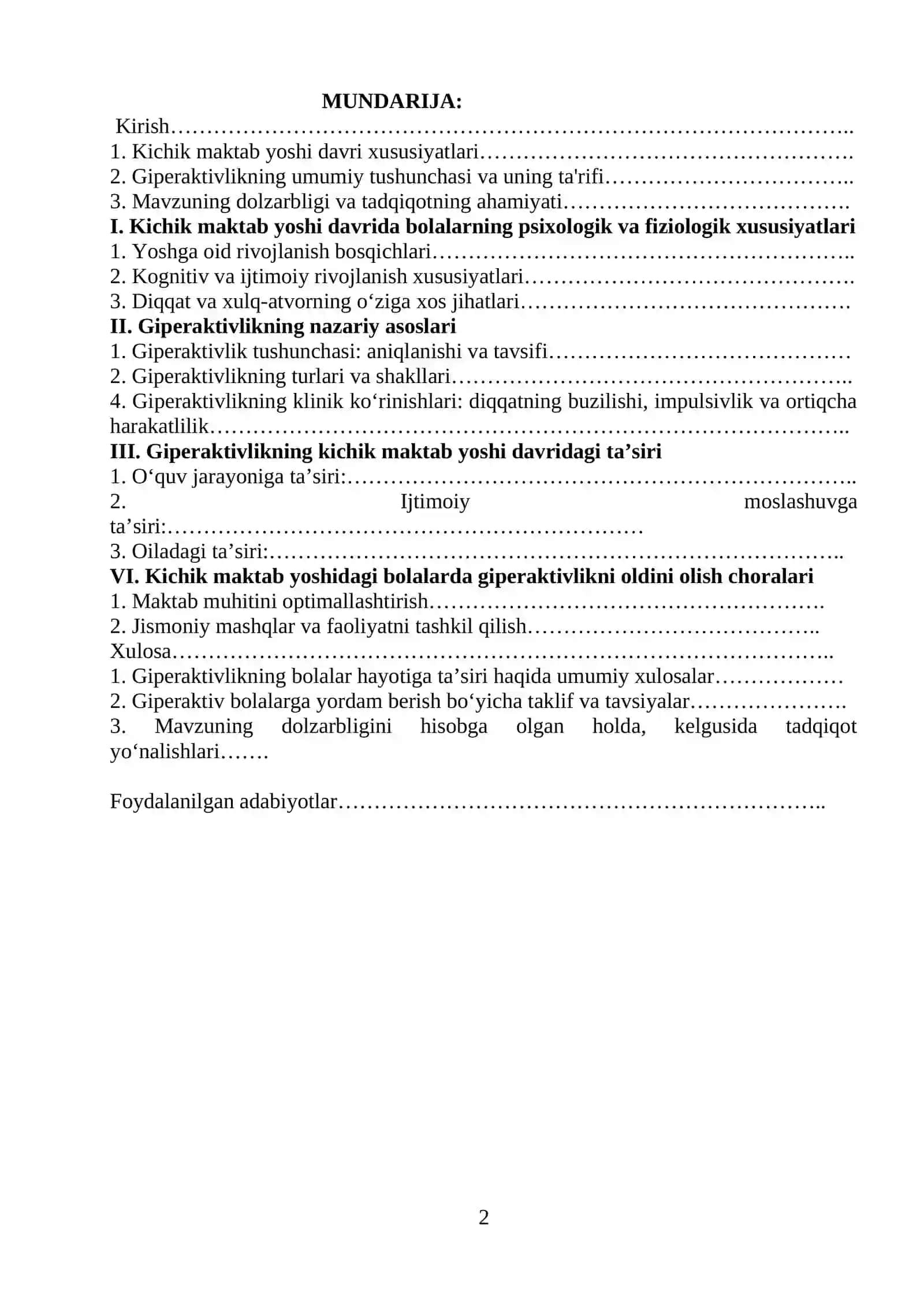 “Himoyaga tavsiya etilsin” 2