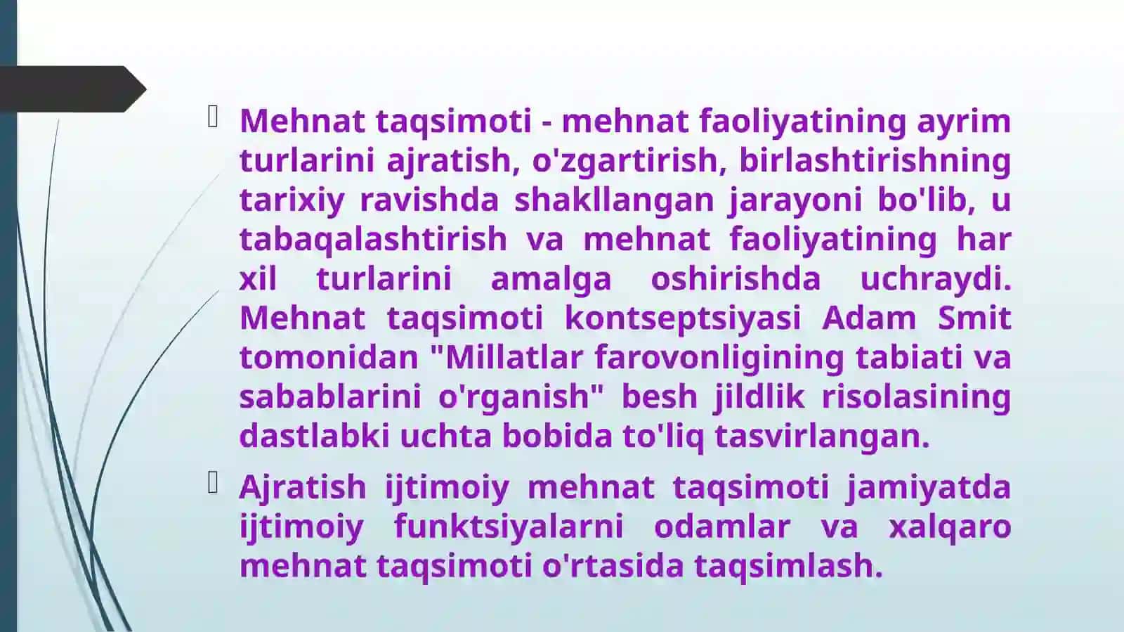 INSON EVOLUTSIYASI VA OLD TARIXIFANIDAN TAYYORLAGAN PREZENTATSIYASI 2