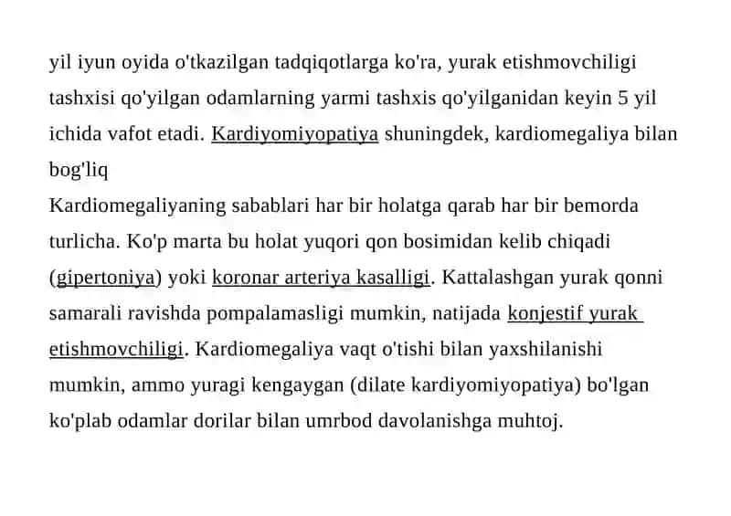 Kardiomegaliya 2