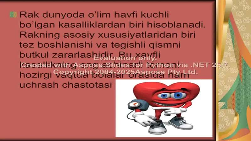 O’sma kasalliklari – ijtimoiy gigiyenik muammo sifatida 2