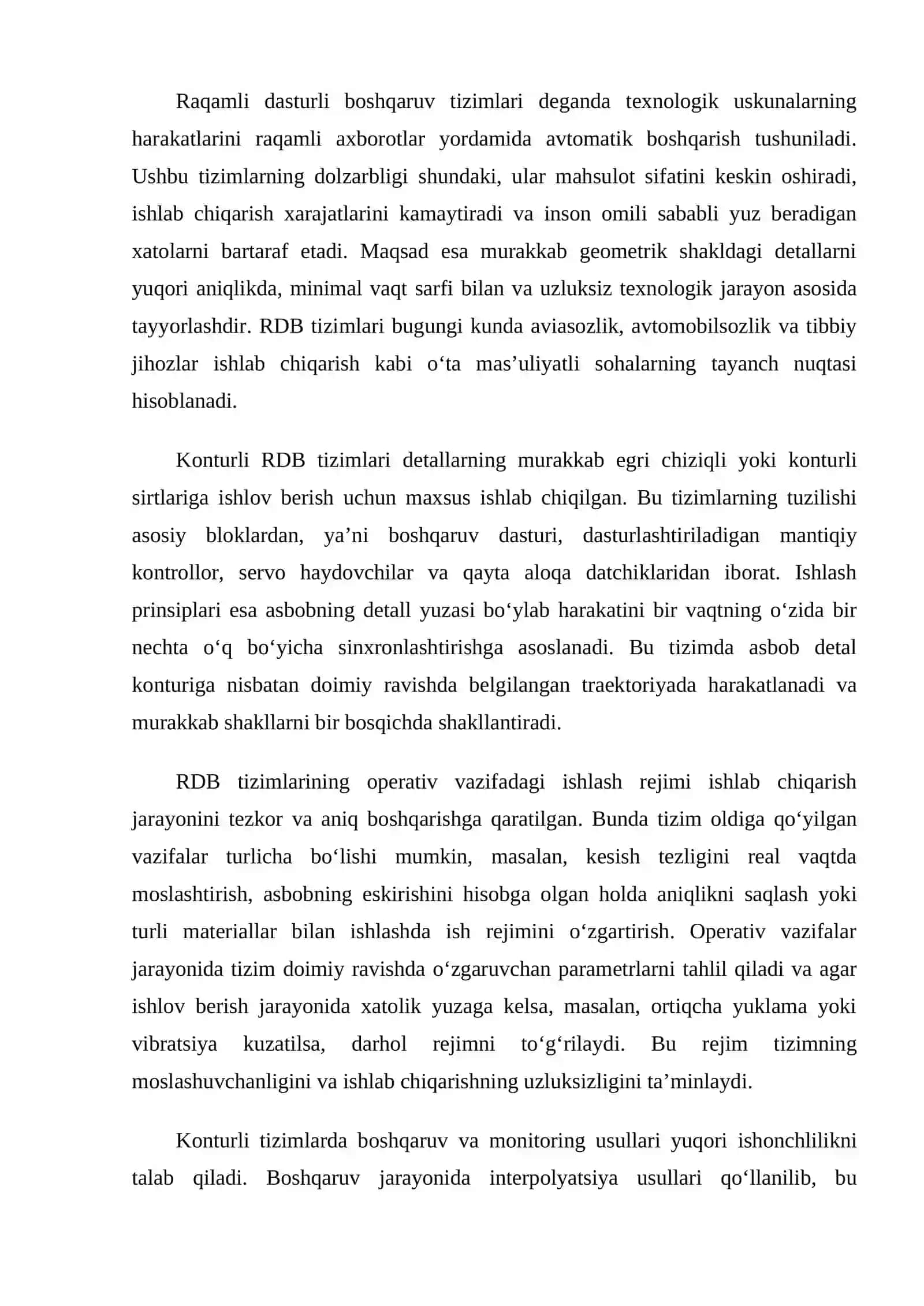 Raqamli dasturli boshqaruv tizimlari 2