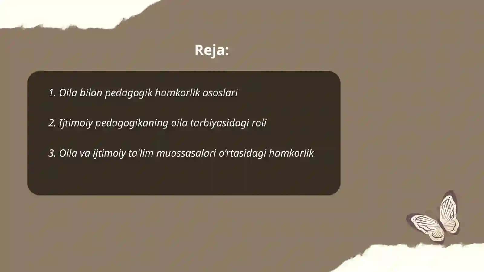 Oila bilan pedagogik hamkorlik asoslari 2