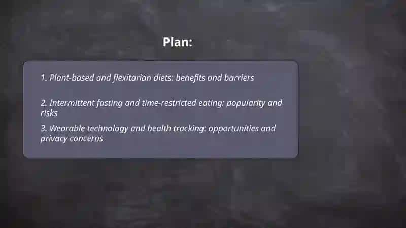 Healthy Lifestyle Trends and Challenges 2
