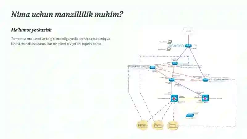 Tarmoqda Manzillilik Tamoyillari 2