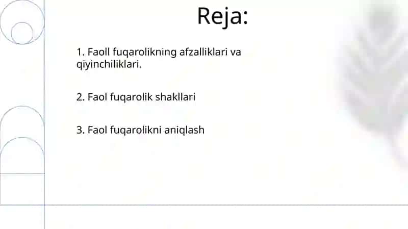 Faol fuqarolik 2