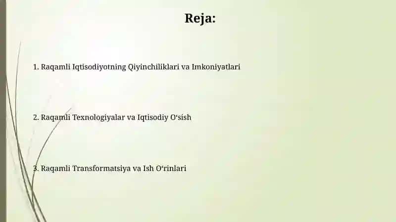Raqamli Iqtisodiyot 2