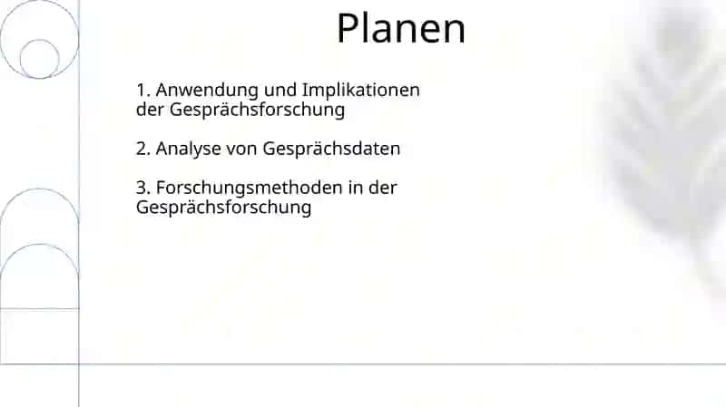 Zum Gegenstand der Gesprächsforschung 2