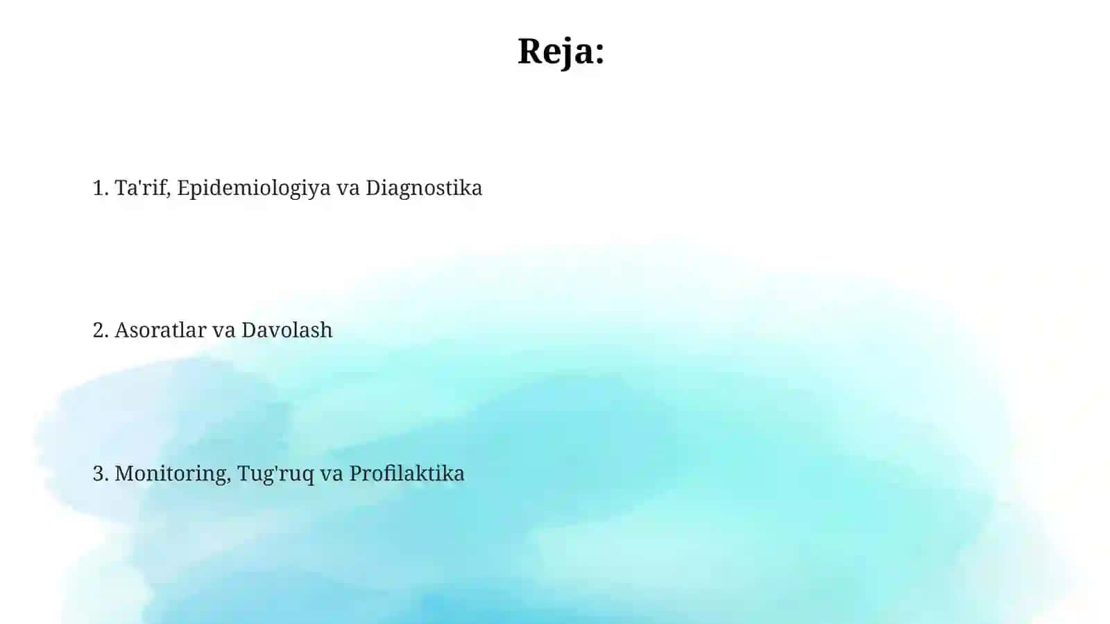 Homiladorlik davridagi pielonefrit 2