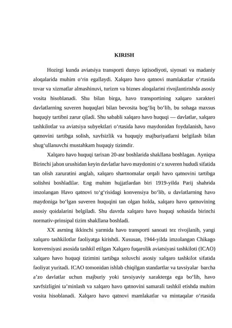 Xalqaro havo huquqi 2