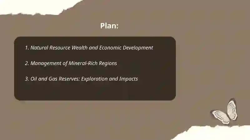Natural Resource Wealth and Economic Development 2