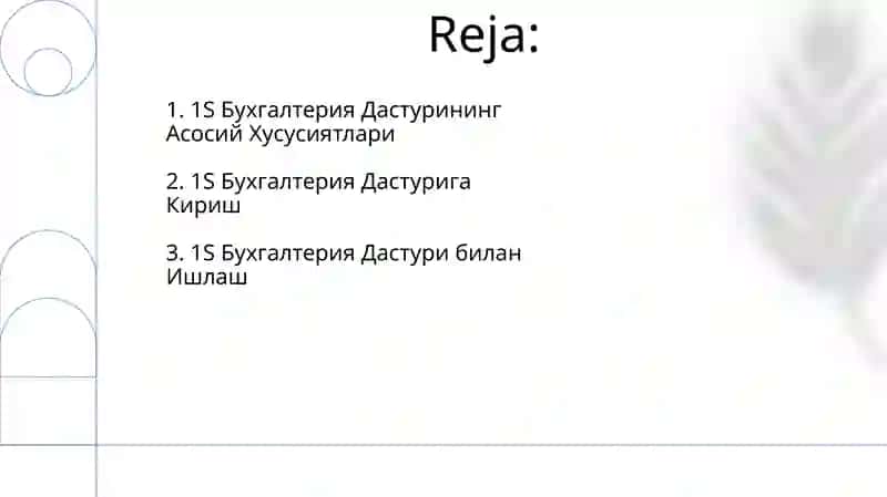 1S buxgalteriya dasturi 2