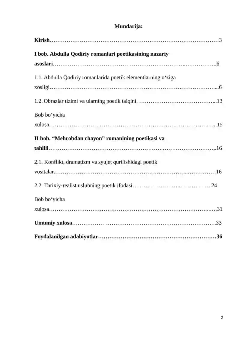 Abdulla Qodiriy romanlari poetikasi 2