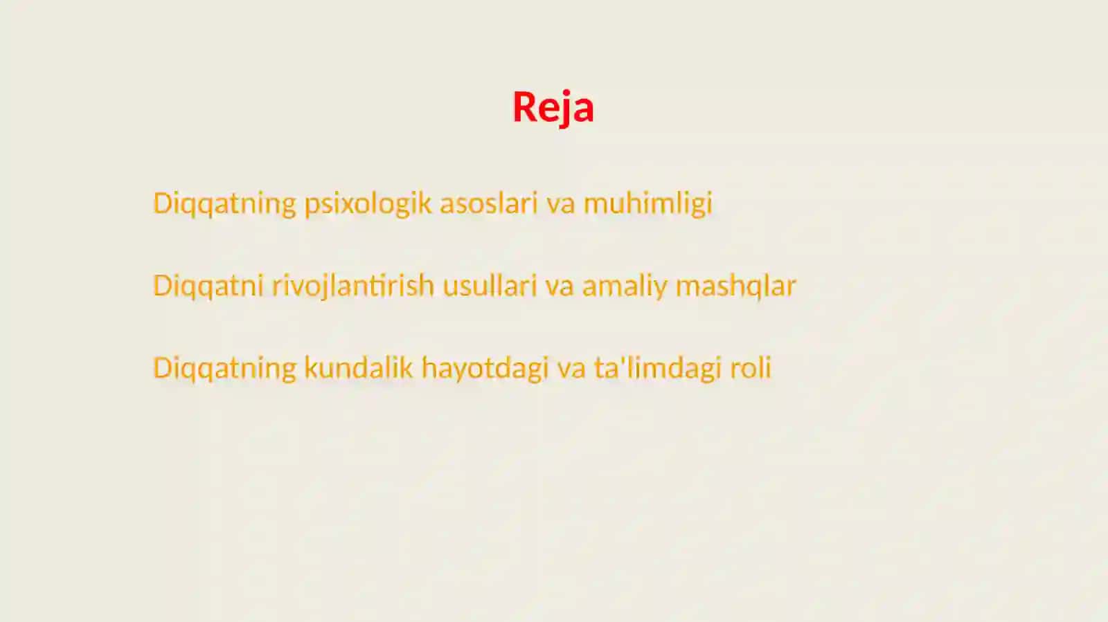Diqqatning Psixologik Asoslari 2