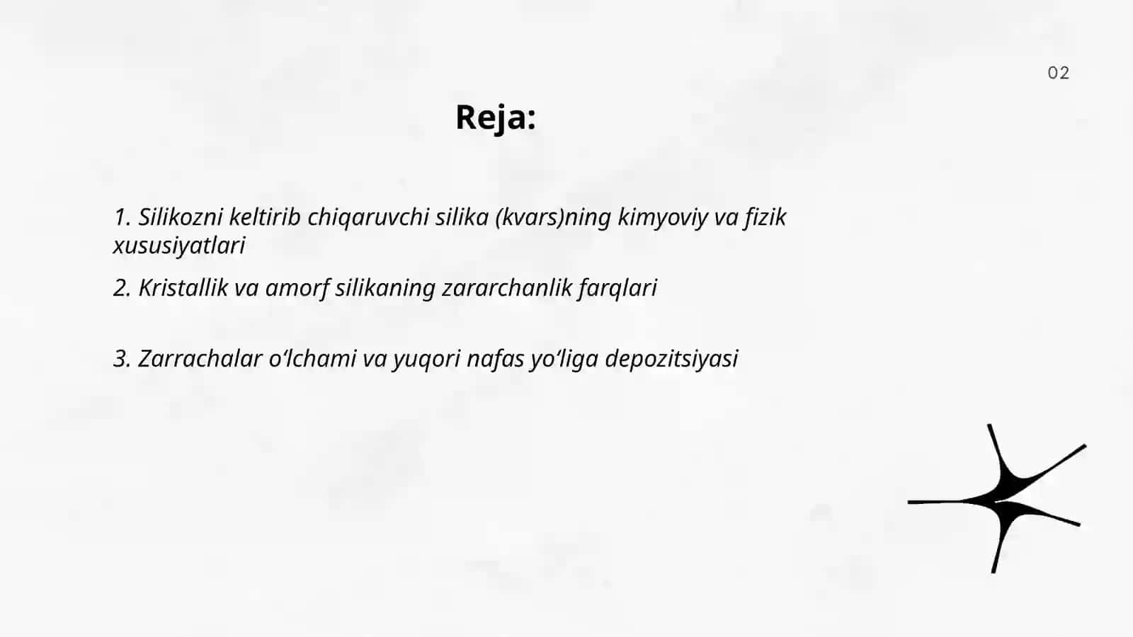 Silikoz etiologiyasi patogenezi 2