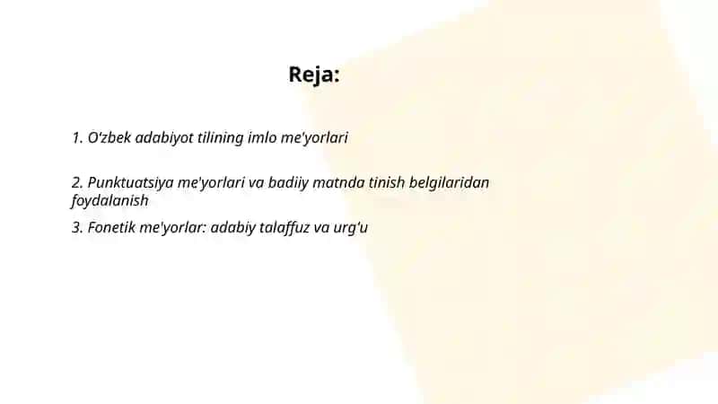 Oʻzbek adabiyot til me'yorlari 2