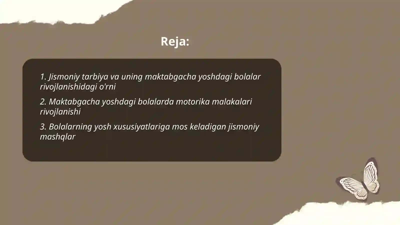 Jismoniy tarbiya va uning oʻziga xos xususiyatlari 2