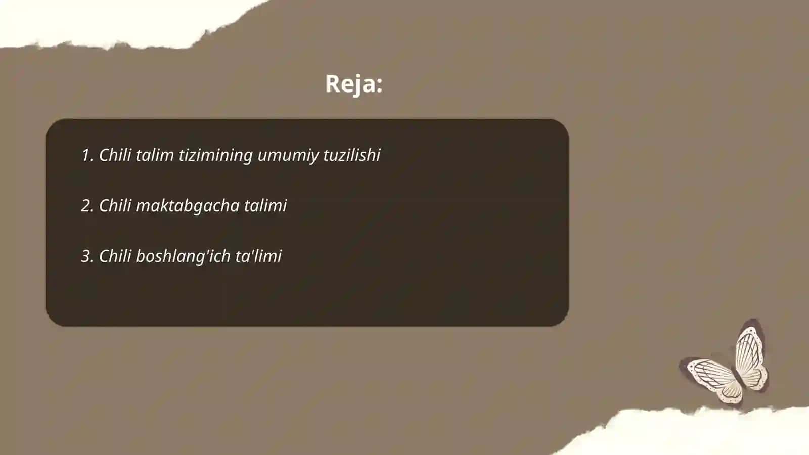 Chili talim tizimi 2