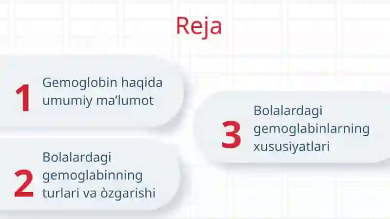 Gemoglobinlarning bolalardagi hususiyatlari 2