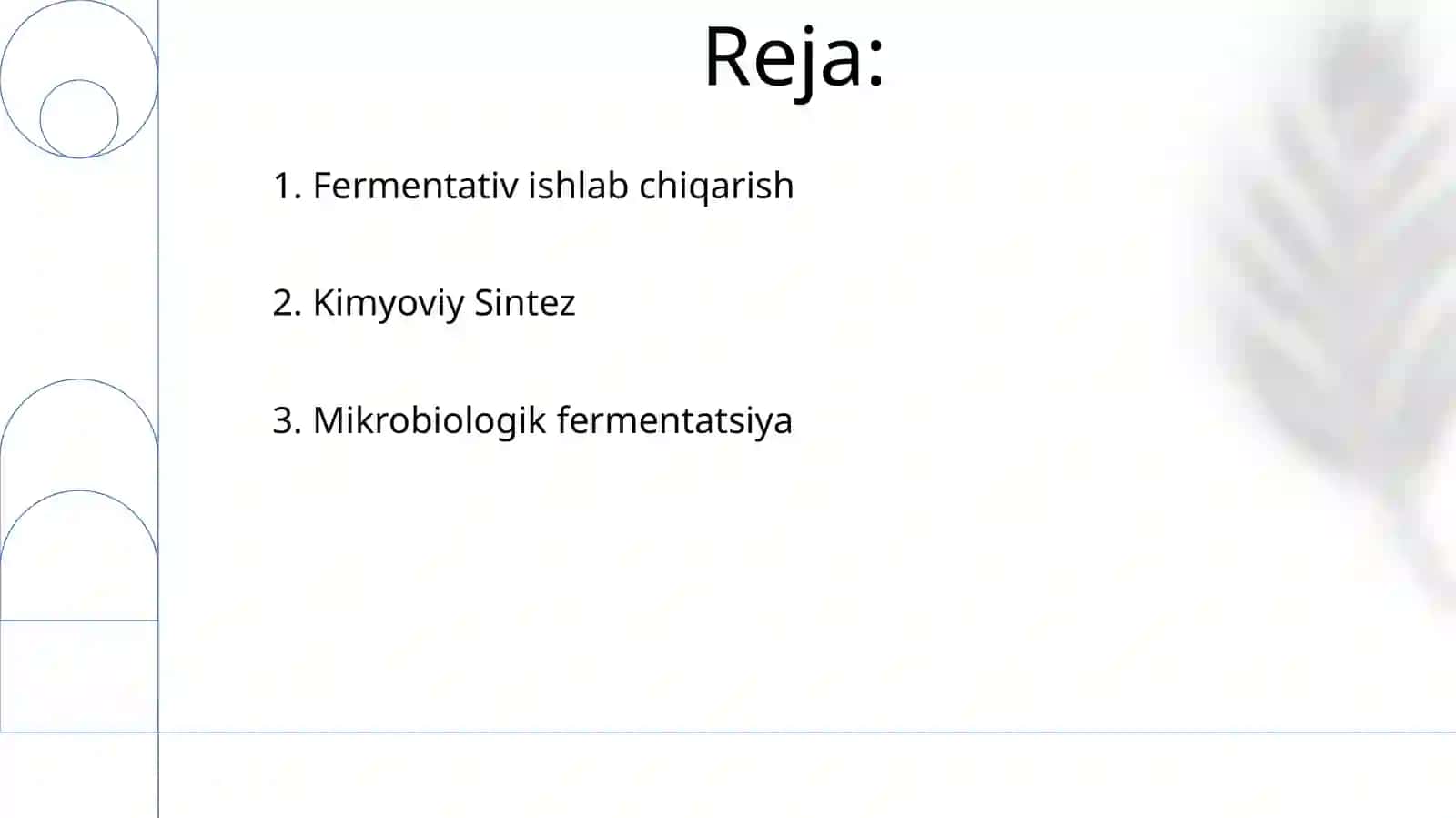 Aminakislatalar ishlab chiqarish 2