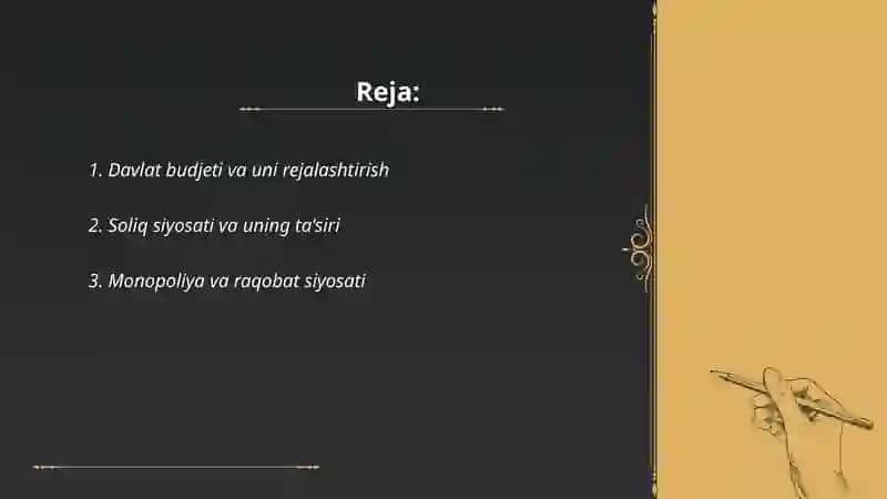 Davlatning iqtisodiy roli 2