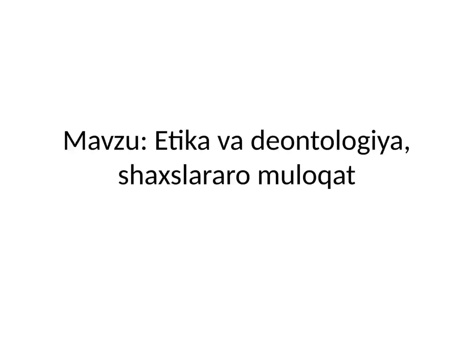 VALEOLOGIYA VA SOG'LUM TURMUSH 2