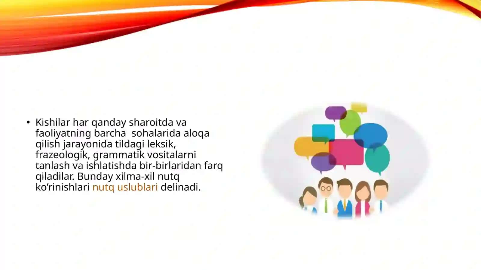 Ta'lim dasturi: Publitsistik Nutq Uslubi 2