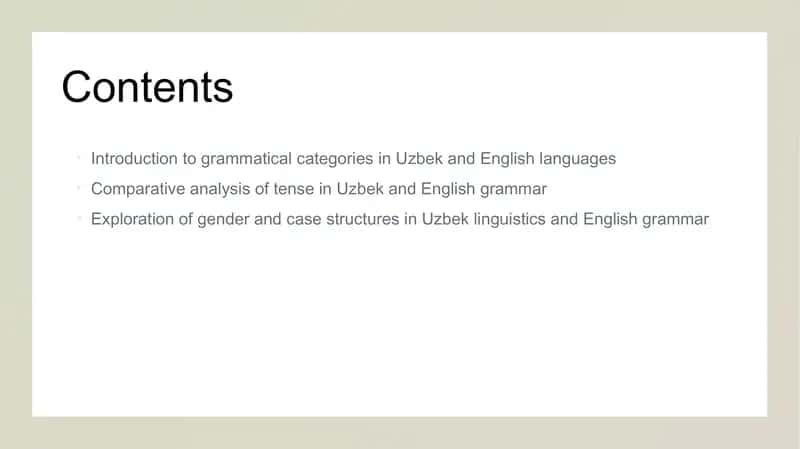Grammatical categories in Uzbek and English languages 2