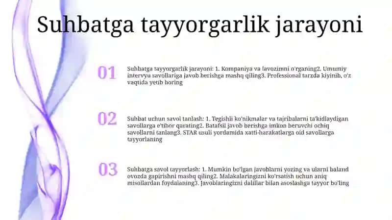Intervyu Uchun Mavzu Tanlash Va Savol Tayyorlash 2
