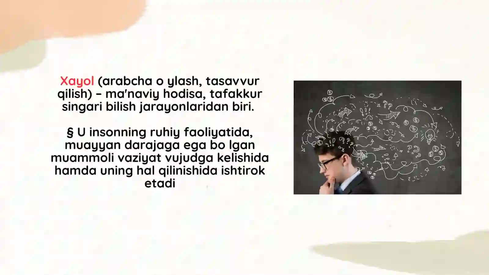 Xayol va Tasavvurlar 2