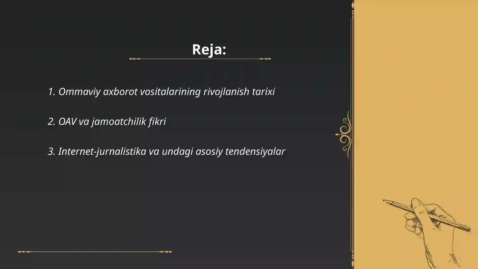 Ommaviy axborot vositalari 2