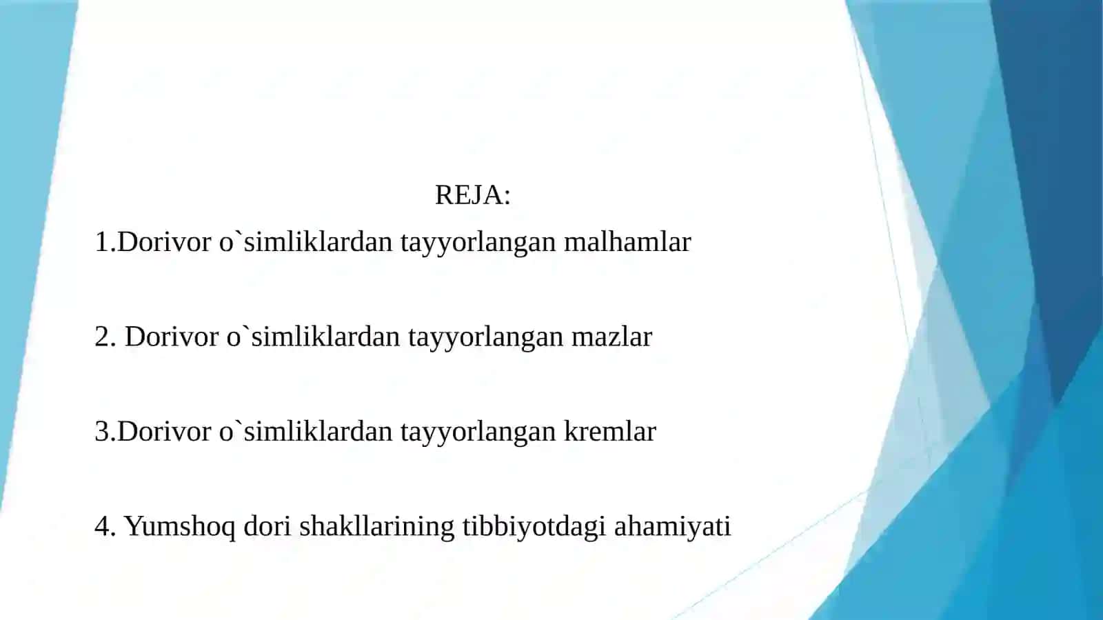 Dorivoro`simliklarasosidaolinadiganyumshoqdorishakllari 2