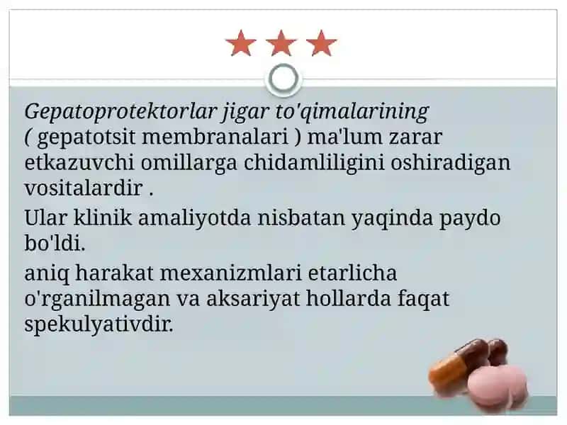 Gepatoprotektorlar 2