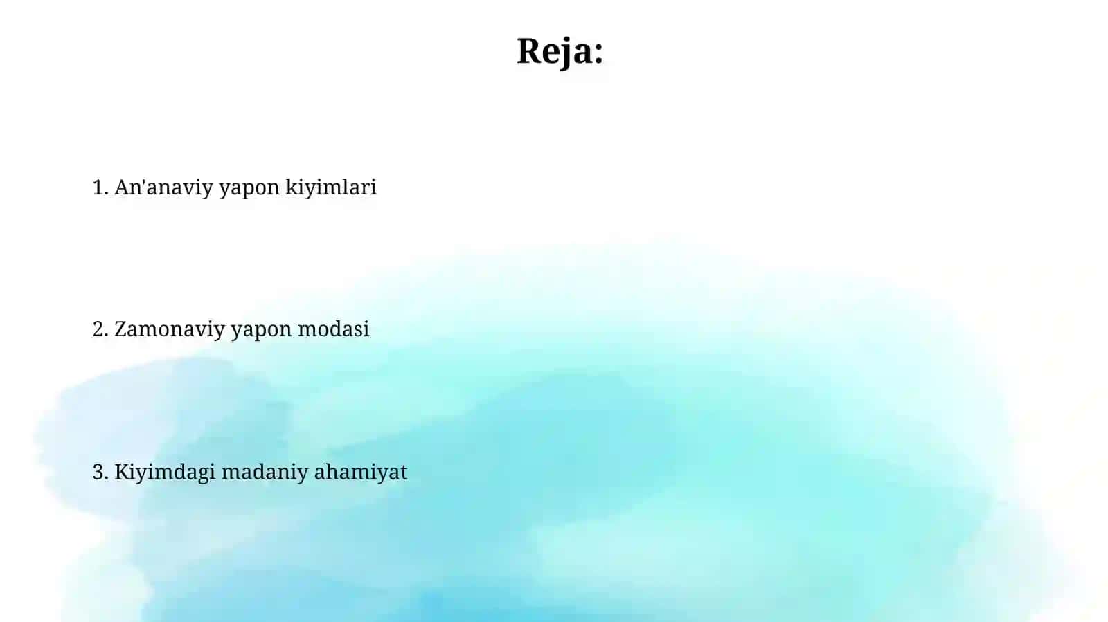 Yaponiya kiyimlari 2