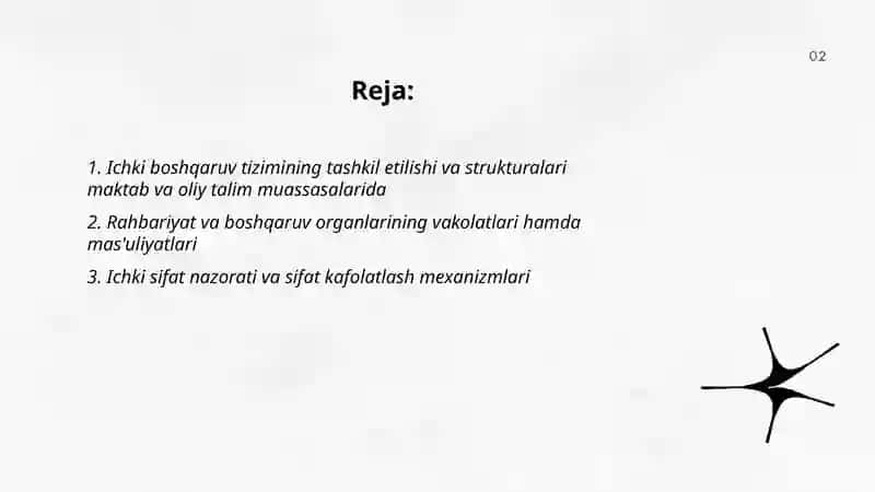 Maktab va oliy talim muassasalarida ichki boshqaruv 2