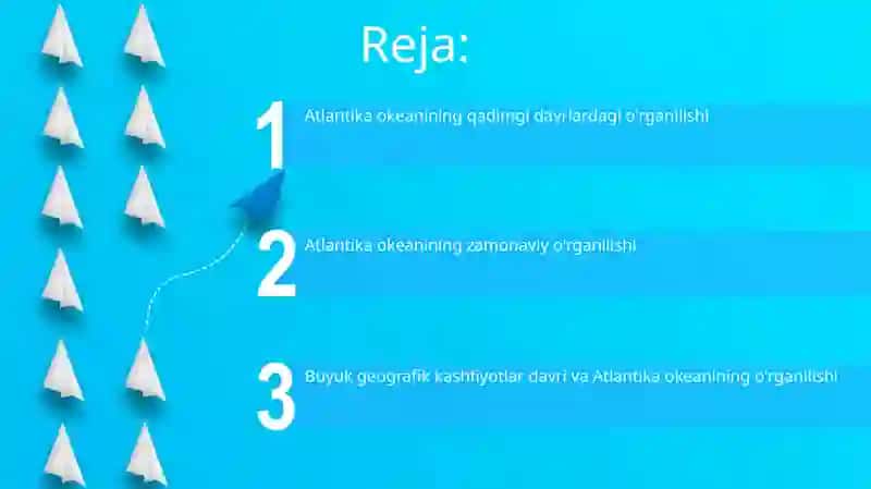 Atlantika okeanining órganilish tarixi 2