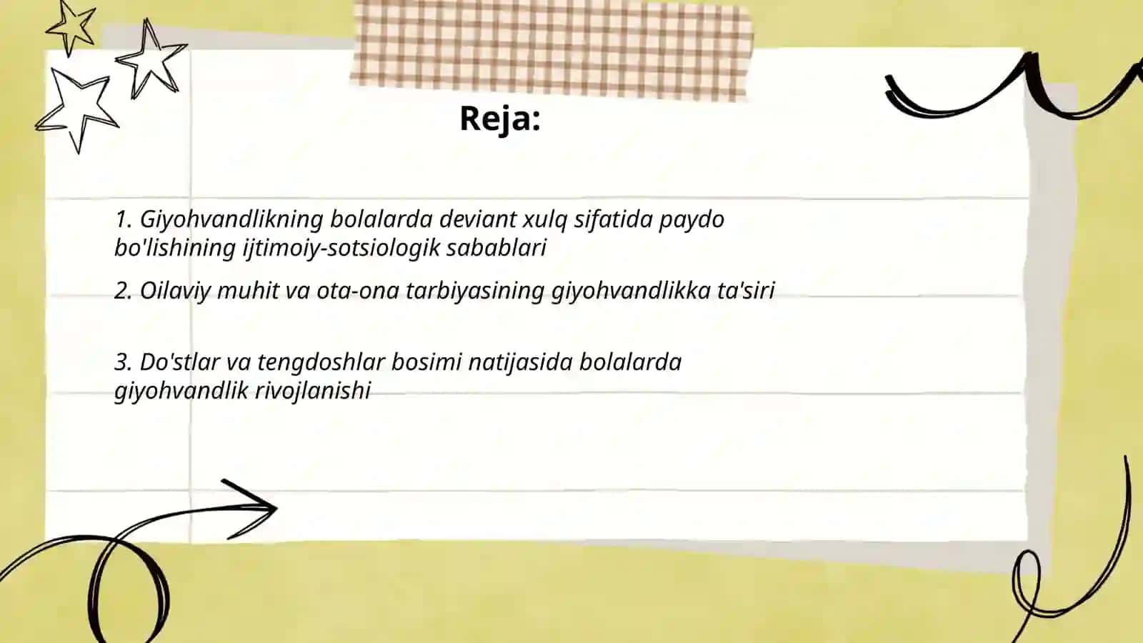 Ota-ona Tarbiyasi va Giyohlik 2