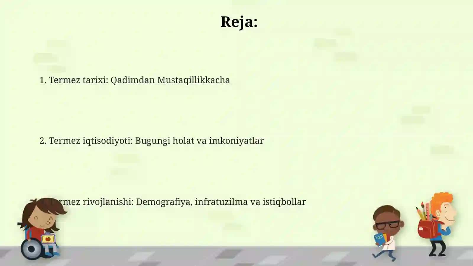 Termez  shahr tarixi, iqtisodiyoti va rivojlanishi 2